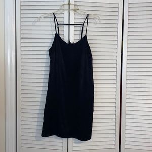 Sexy Black Slip Dress (Size 6)